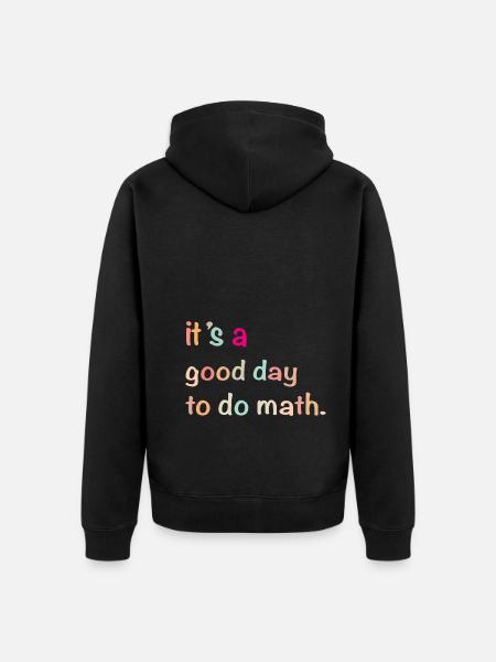 Beautiful Day Teacher Gift Teacher - Unisex Premium Organic Zip Hoodie - black