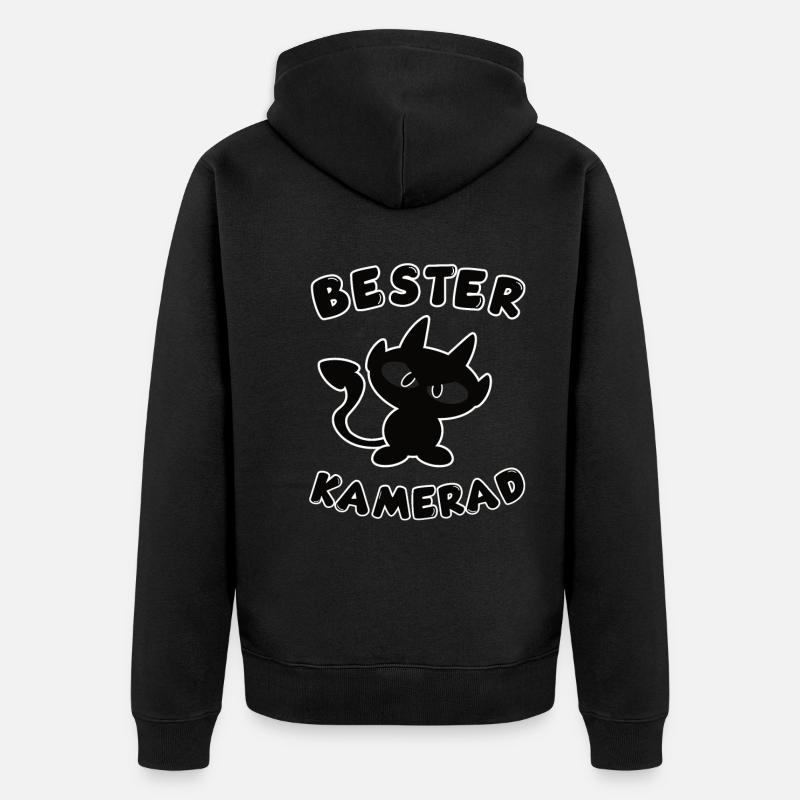 Cool Best Mate Design - Veste à capuche bio Premium Unisexe - noir
