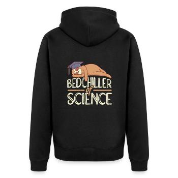 Bedchiller of Science Baccalauréat Baccalauréat - Veste à capuche bio Premium Unisexe - noir - Dos - Nico (187cm)