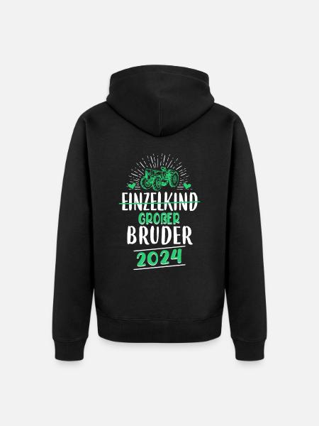 Big Brother 2024 - Unisex Premium Organic Zip Hoodie - black
