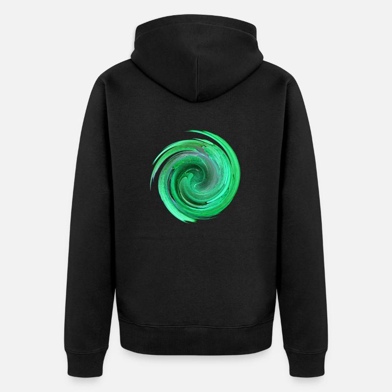 Depokit Universe Mill - Veste à capuche bio Premium Unisexe - noir