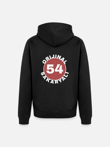 Sakarya - Unisex Premium Bio Zip Hoodie - Schwarz