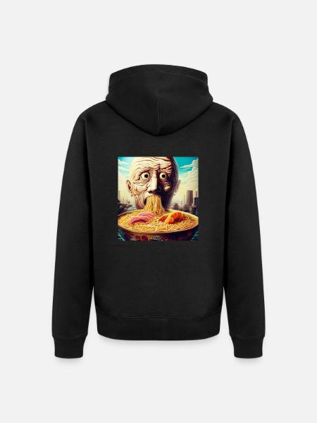 Ramen - Veste à capuche bio Premium Unisexe - noir