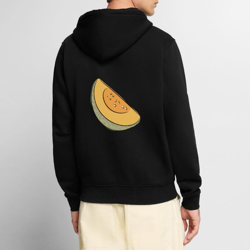 Melon d’été pastèque Pastèque Veste à capuche bio Premium Unisexe