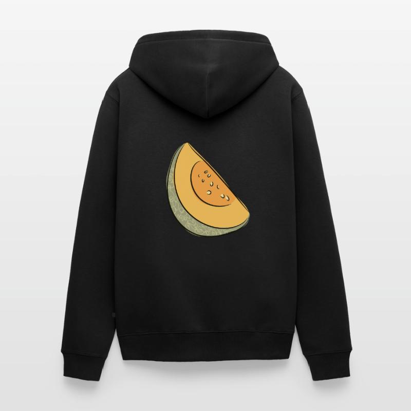 Melon d’été pastèque Pastèque Veste à capuche bio Premium Unisexe