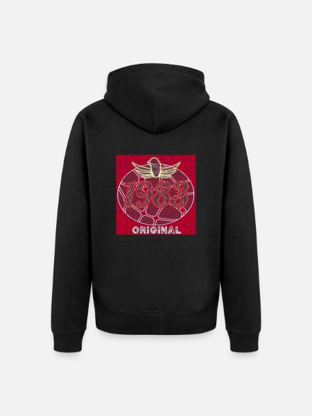 1983 (Original) - Image - 2023 - Unisex Premium Organic Zip Hoodie - black