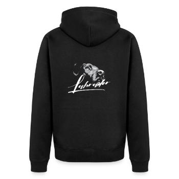 Chemise pour chien Labrador - Veste à capuche bio Premium Unisexe - noir - Dos - Nico (187cm)