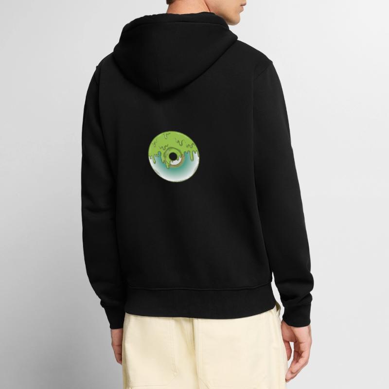 CD retro storage module data carrier Unisex Premium Organic Zip Hoodie