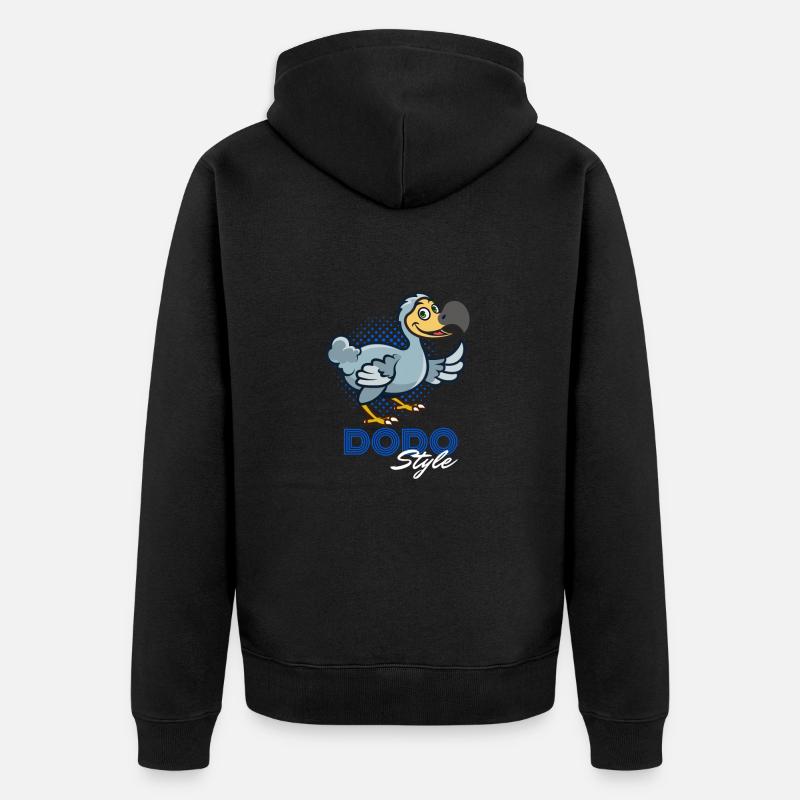 Dodo Style - Veste à capuche bio Premium Unisexe - noir