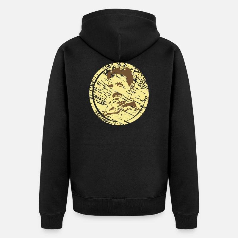 tesla9 - Veste à capuche bio Premium Unisexe - noir