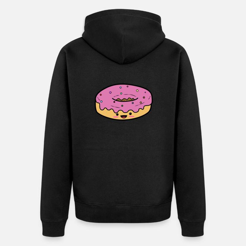 beignet - Veste à capuche bio Premium Unisexe - noir