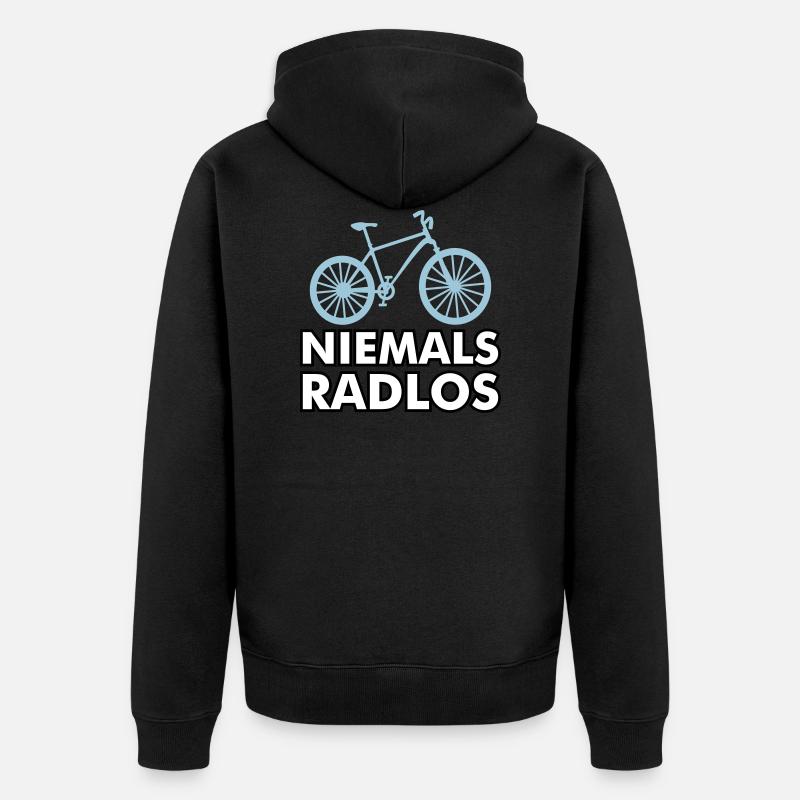 Farrad + Geschenke - Unisex Premium Bio Zip Hoodie - Schwarz