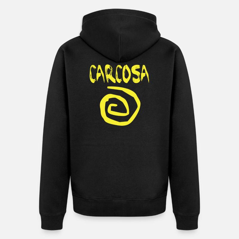 carcosa - Veste à capuche bio Premium Unisexe - noir