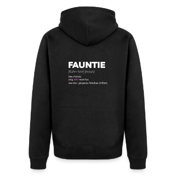 aunt gifts best aunt gifts great aunt gifts aunt - Veste à capuche bio Premium Unisexe - noir - Dos - Nico (187cm)