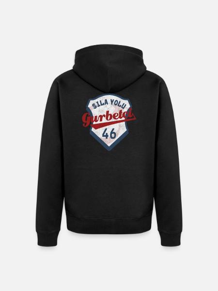 Kahramanmaraş - Unisex Premium Bio Zip Hoodie - Schwarz