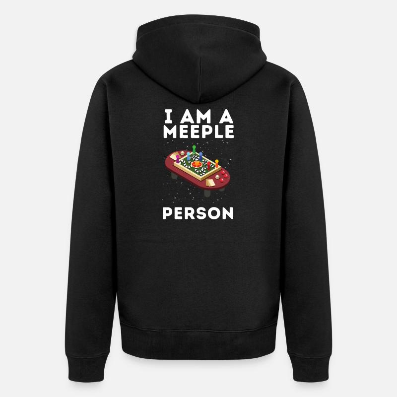Board Game And Tabletop Board Gamer RPG Gaming - Unisex Premium Bio Zip Hoodie - Schwarz