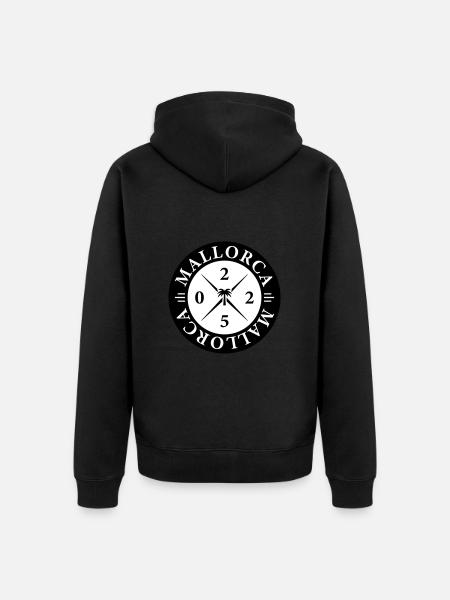 Mallorca 2025 - Unisex Premium Organic Zip Hoodie - black