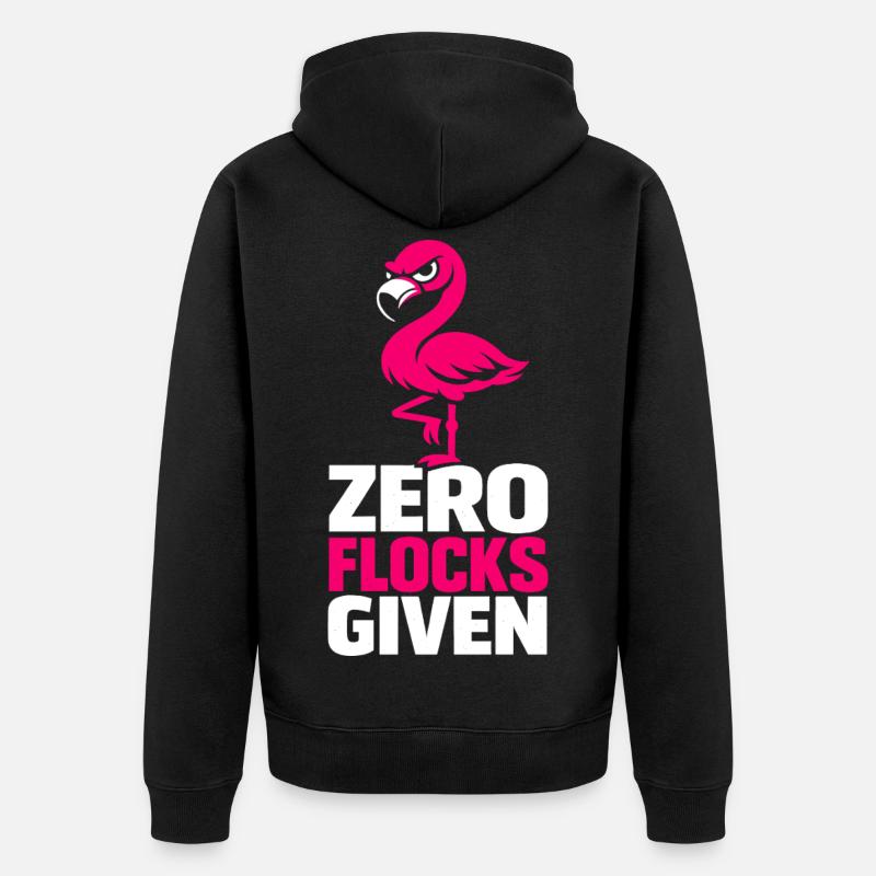 Zéro volée donnée - Veste à capuche bio Premium Unisexe - noir