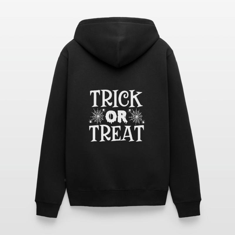 SÜßES ODER SAURES Unisex Premium Bio Zip Hoodie