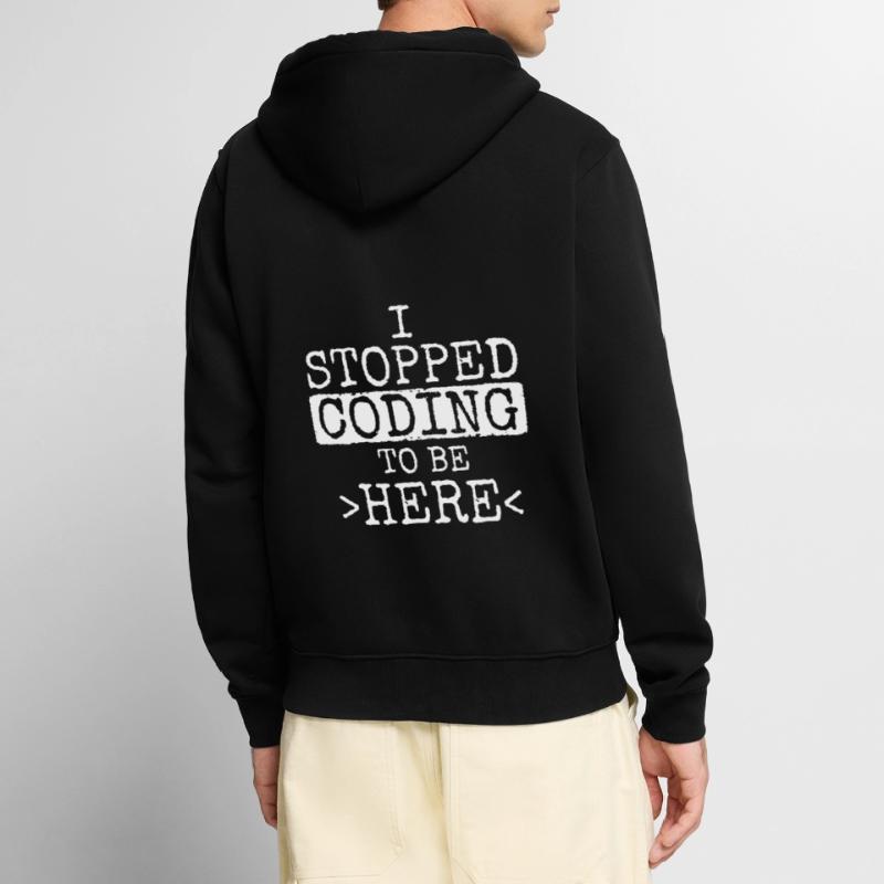Software Ingenieur Informatiker Programmierer Unisex Premium Bio Zip Hoodie