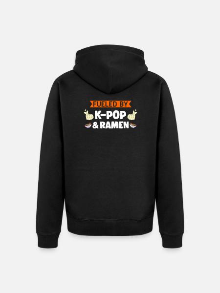 K-Pop-K-Pop-Merch K-Pop-Waren Geschenk - Unisex Premium Bio Zip Hoodie - Schwarz