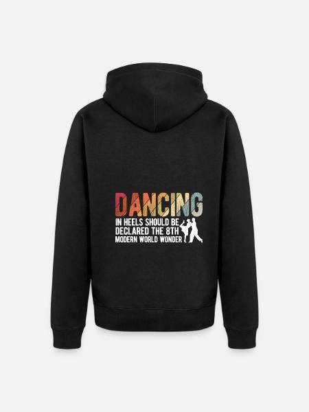 Breakdancing Tanzen für Tänzer - Unisex Premium Bio Zip Hoodie - Schwarz