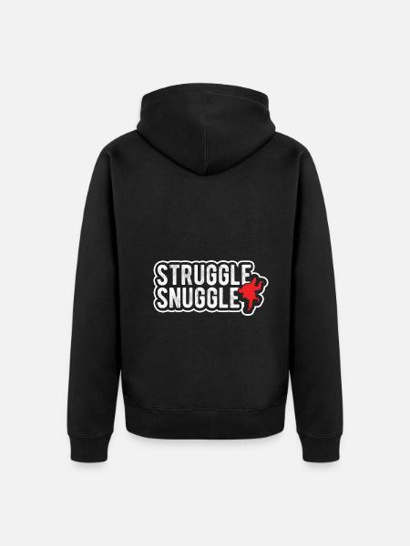BJJ Jiu Jitsu - Unisex Premium Bio Zip Hoodie - Schwarz