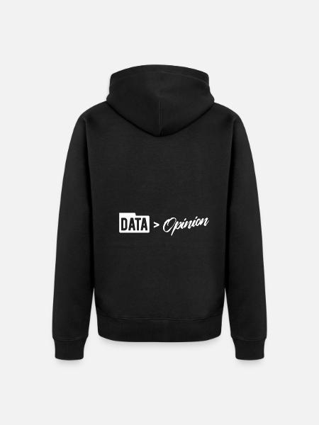 Software Ingenieur Informatiker Programmierer - Unisex Premium Bio Zip Hoodie - Schwarz