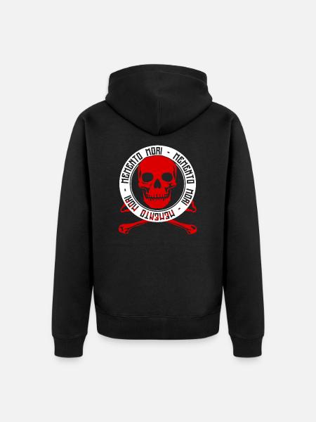 Memento Mori - Veste à capuche bio Premium Unisexe - noir