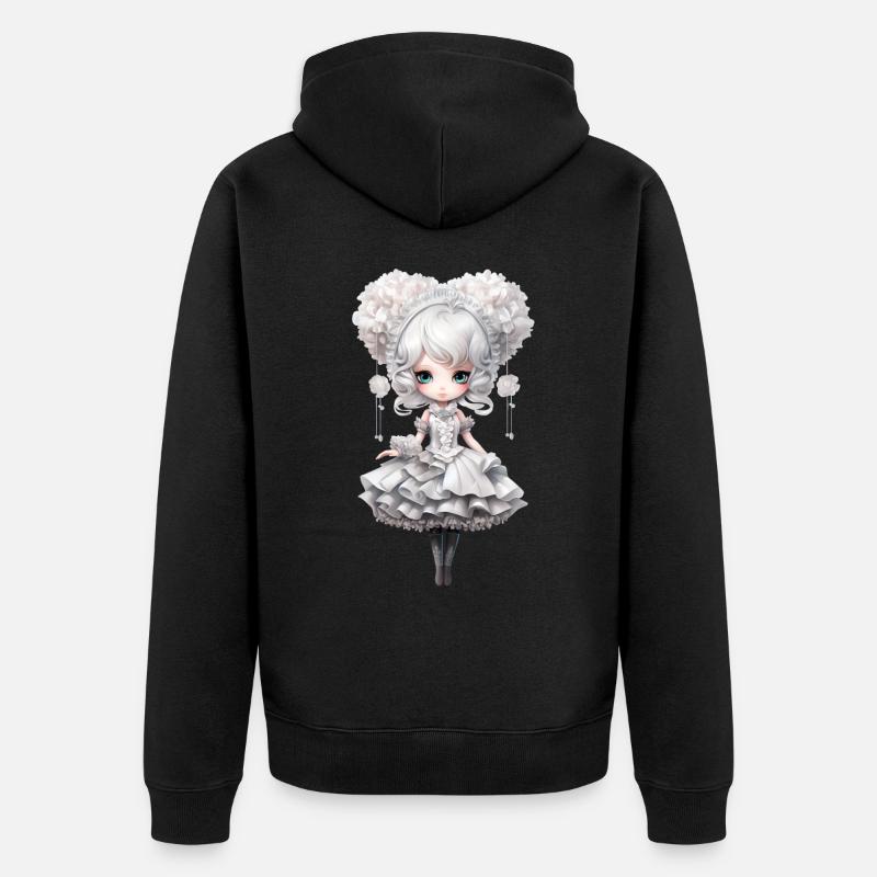Dollie Cloud - Veste à capuche bio Premium Unisexe - noir