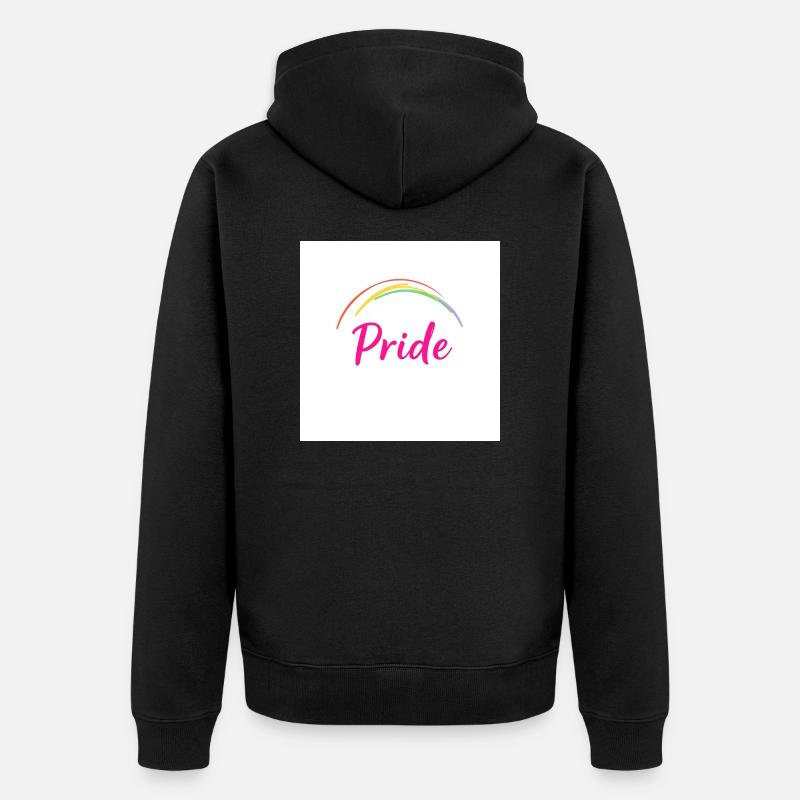 Orgueil - Veste à capuche bio Premium Unisexe - noir