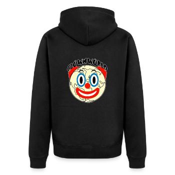CLOWNWORLD - Veste à capuche bio Premium Unisexe - noir - Dos - Nico (187cm)