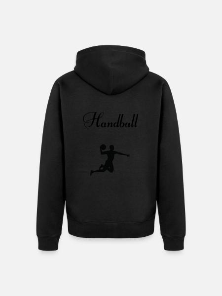 Handball - Veste à capuche bio Premium Unisexe -