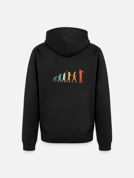 Clarinet Clarinet player Clarinetist - Unisex Premium Organic Zip Hoodie - black