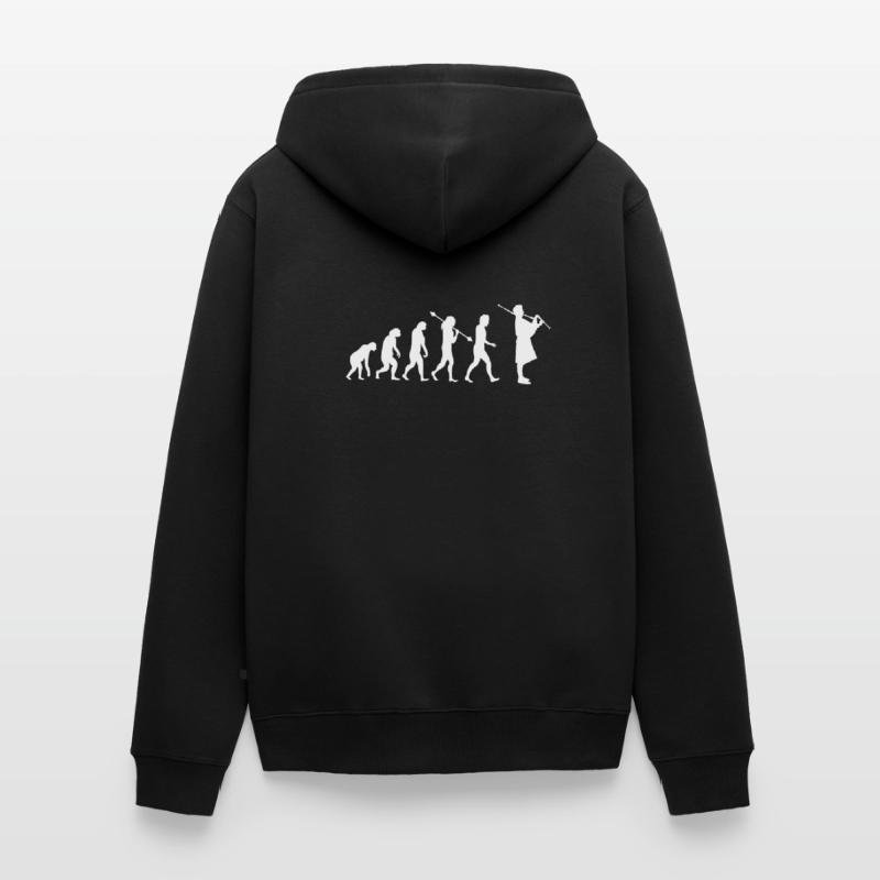 Cornemuse Cornemuse Cornemuse Veste à capuche bio Premium Unisexe