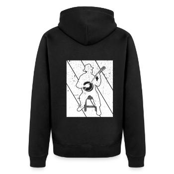 Banjo Banjo joueur Banjoïste - Veste à capuche bio Premium Unisexe - noir - Dos - Nico (187cm)