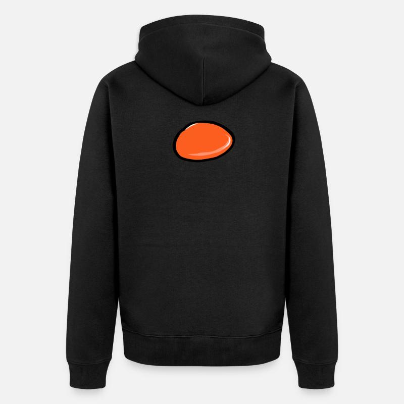 Lens - lentilles - Veste à capuche bio Premium Unisexe - noir