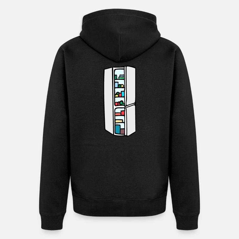 frigo - Veste à capuche bio Premium Unisexe - noir