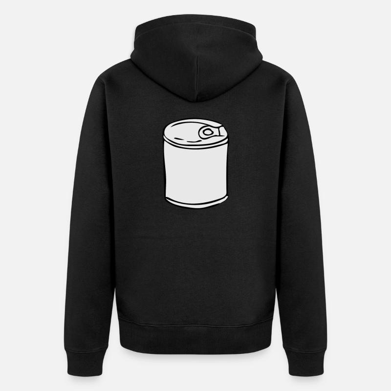 boîte - Veste à capuche bio Premium Unisexe - noir