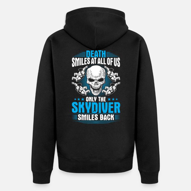 Skydiver Skydiver - Veste à capuche bio Premium Unisexe - noir