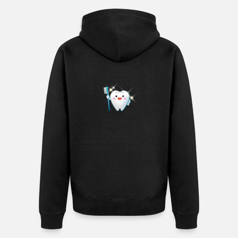 La petite souris - Veste à capuche bio Premium Unisexe - noir