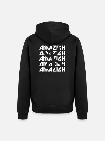 Amazigh - Veste à capuche bio Premium Unisexe - noir