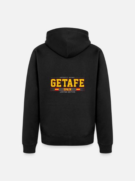 Getafe - Unisex Premium Organic Zip Hoodie - black