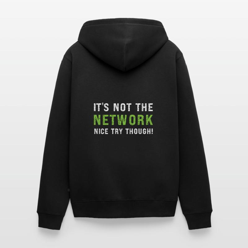 Network Administrator Network Engineer Unisex Premium Organic Zip Hoodie