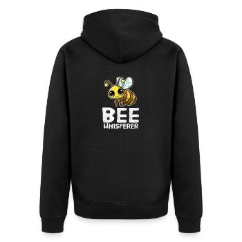 Bee Whisperer Bee Whisperer Binen Beekeeper Honey - Veste à capuche bio Premium Unisexe - noir - Dos - Nico (187cm)