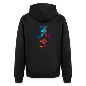 33rd Birthday Year of Build 1991 Year 1991 Original - Unisex Premium Organic Zip Hoodie - black - Back - Nico (187cm)