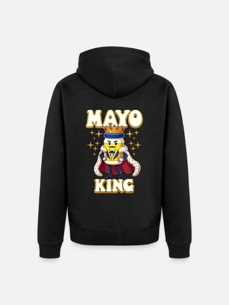 Mayonnaise - Unisex Premium Bio Zip Hoodie - Schwarz