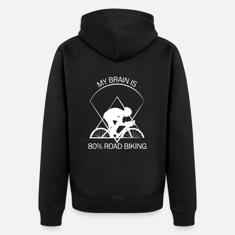 Coureur - Veste à capuche bio Premium Unisexe - noir