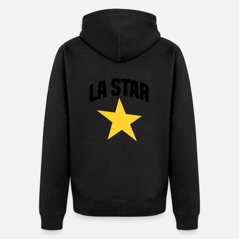 La STAR - Veste à capuche bio Premium Unisexe - noir