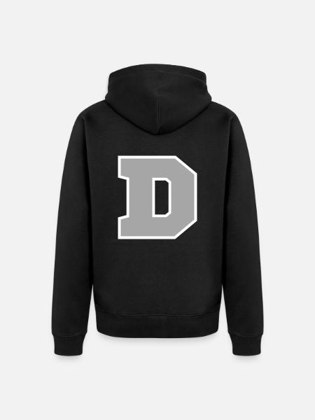 Sport-Brief - Unisex Premium Bio Zip Hoodie - Schwarz